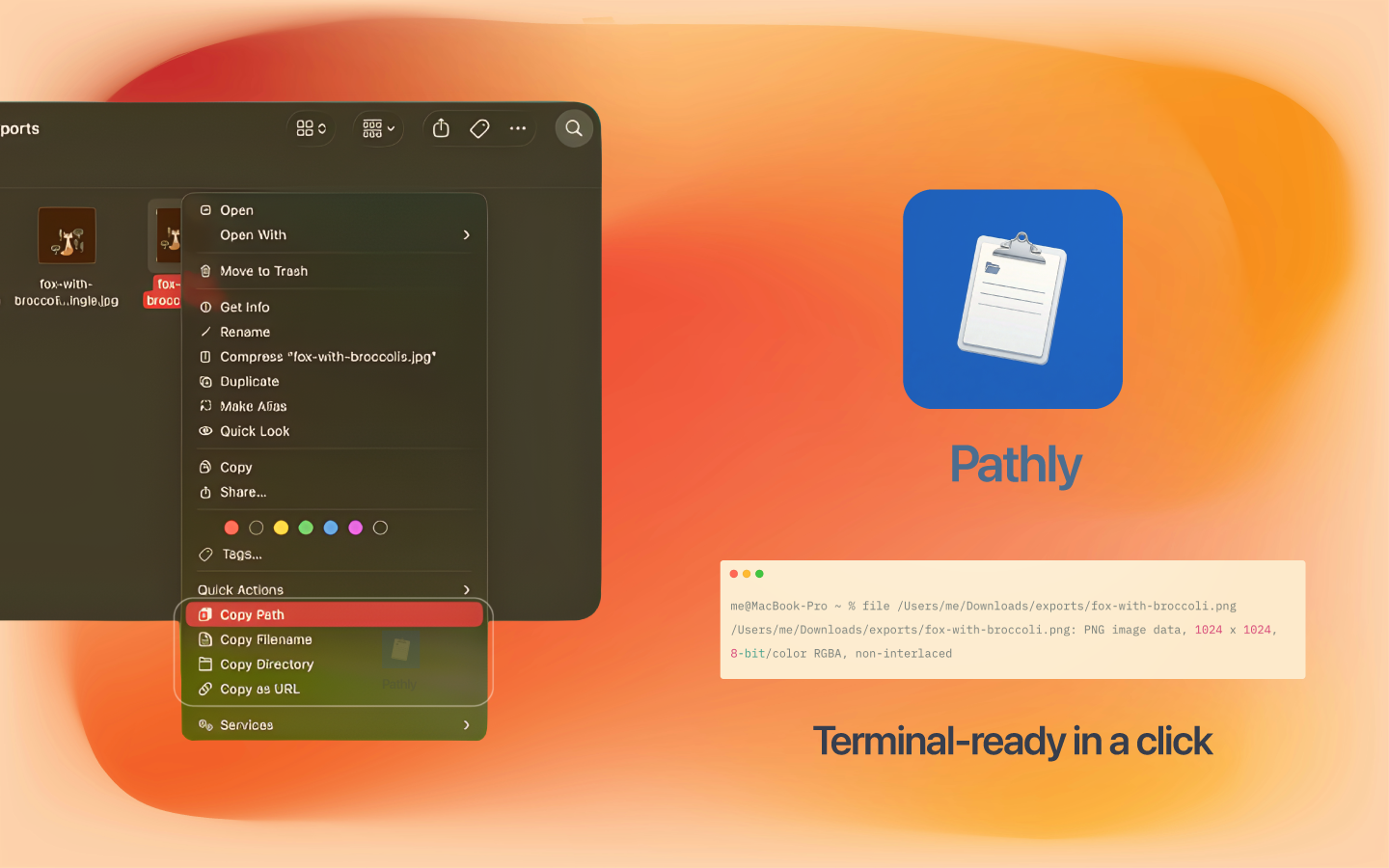 Terminal-ready paths